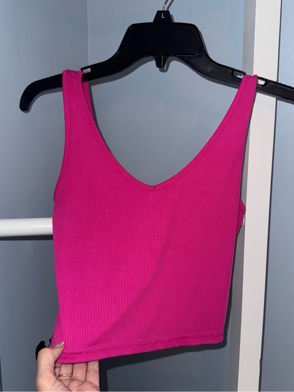Shein basic crop tank